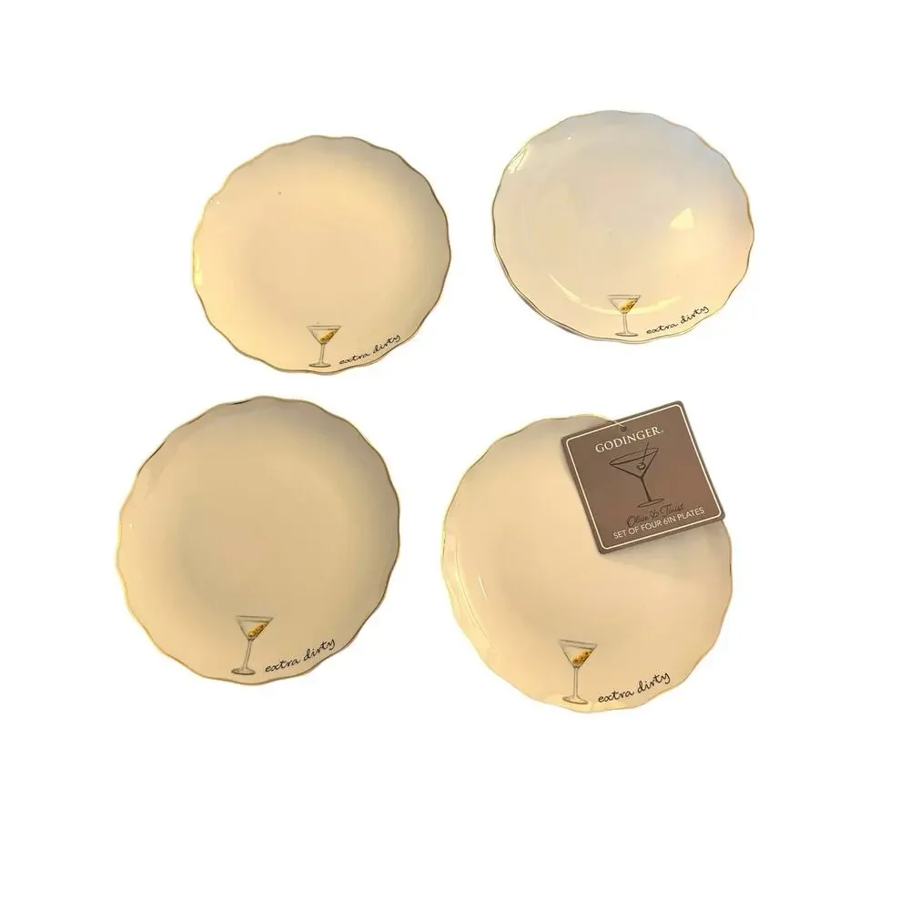 Godinger appetizer plates